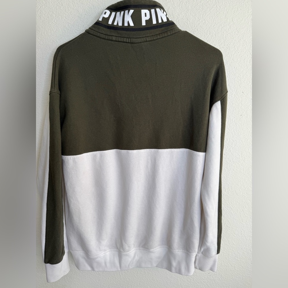 VS PINK 1/4 ZIP UP CREW NECK - Picture 4 of 5